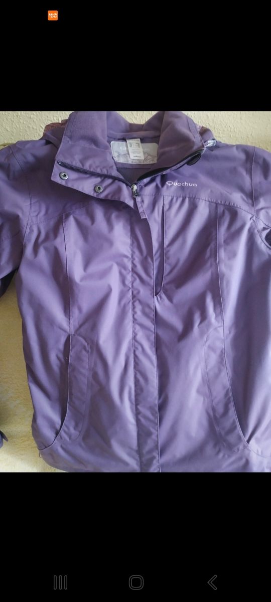 Chaqueta impermeable mujer