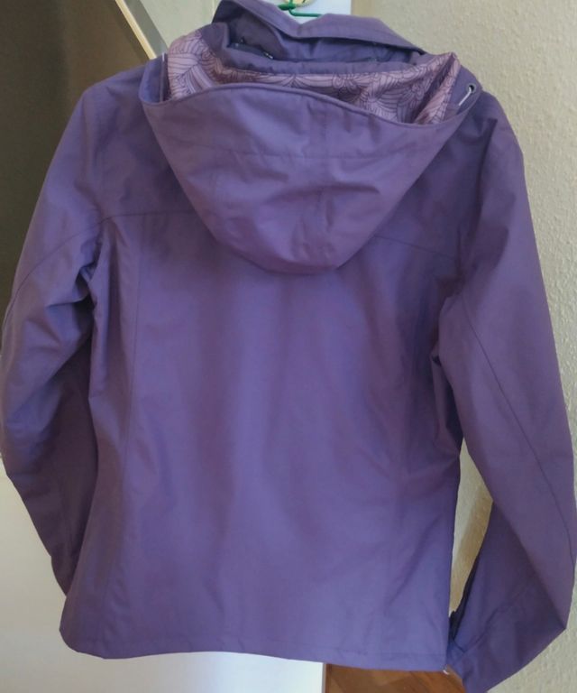 Chaqueta impermeable mujer
