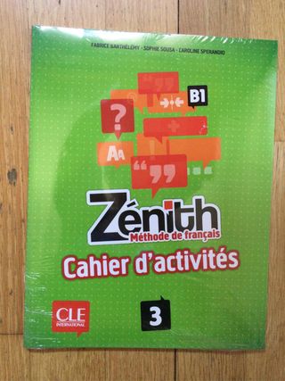 Zenith 3 B1 Cuaderno ejercicios francés