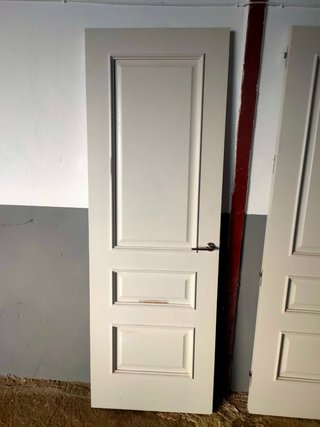 Puertas de madera blancas