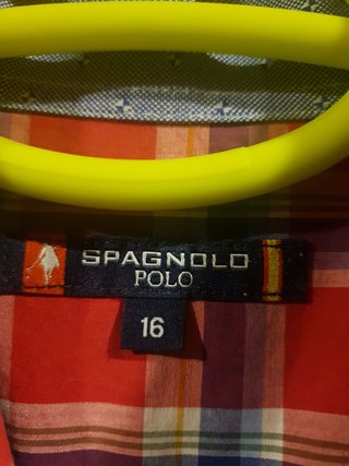Camisa de cuadros, Spagnolo, 16 años