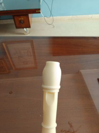 Flauta de plástico 