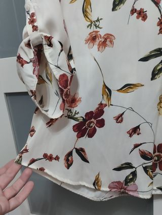 Blusa flores