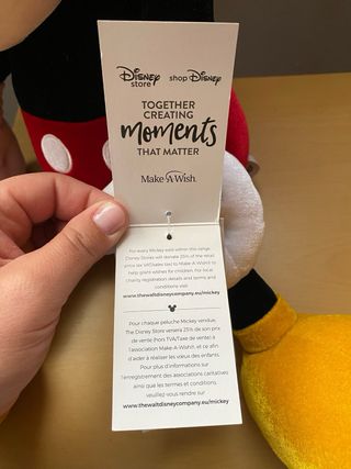 Mickey Vintage Holiday Soft Toy