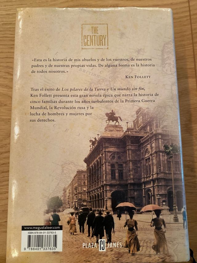 Novela La Caida de los Gigantes