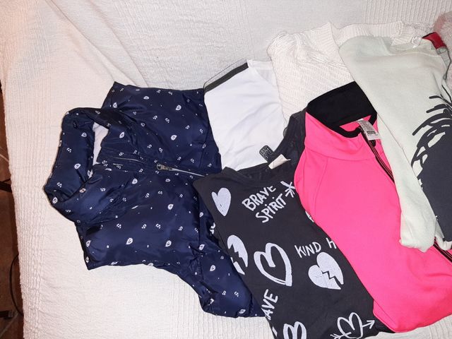 Lote abrigos, jerseis i camisetas t.12