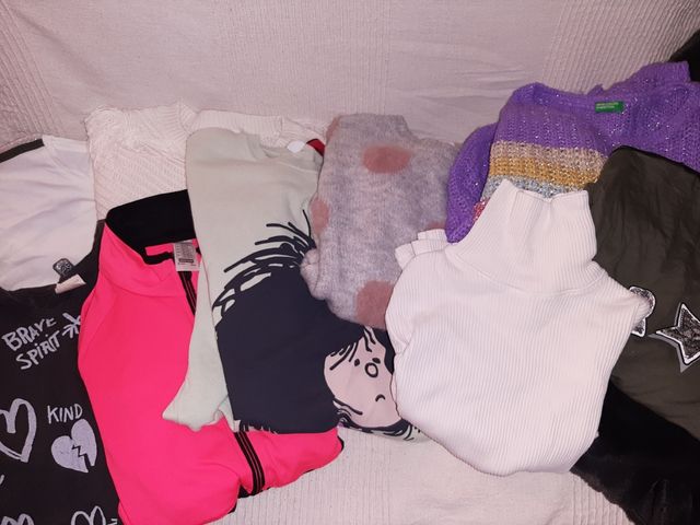 Lote abrigos, jerseis i camisetas t.12