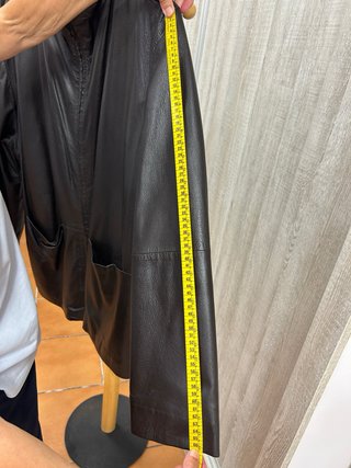 Cazadora piel hombre
