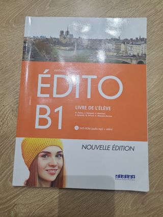 Libro de francés edito B1 dider