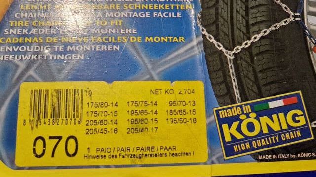 Cadenas Konig 070