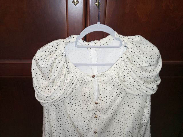 Vestido de lunares a estrenar, con etiqueta 