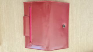 Elegante Cartera/billetera de piel nueva de color