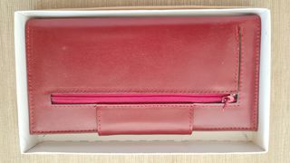 Elegante Cartera/billetera de piel nueva de color