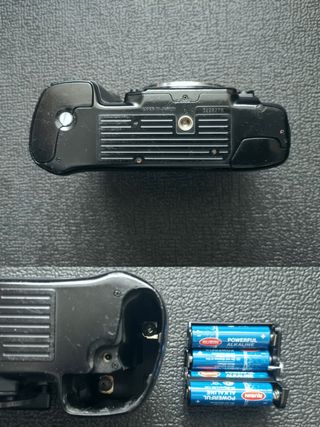 CÁMARA ANALÓGICA NIKON F-801S Y OBJETIVO SIGMA