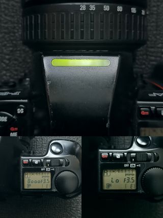 CÁMARA ANALÓGICA NIKON F-801S Y OBJETIVO SIGMA