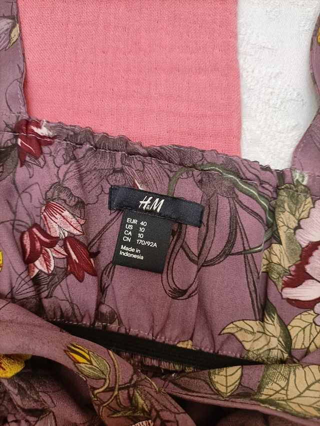 Vestido morado tirantes seda