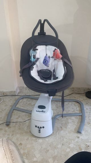 Hamaca BABYMOOV Swoon Motion Zinc - gris oscuro