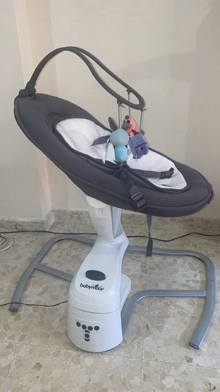 Hamaca BABYMOOV Swoon Motion Zinc - gris oscuro