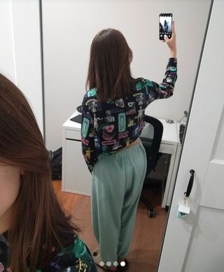 Camisa corta Bershka