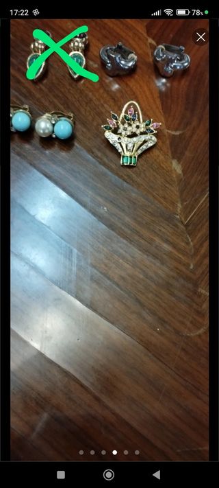 Lote de bisutería Fina antigua 