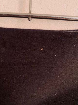 Falda mini tubo negra