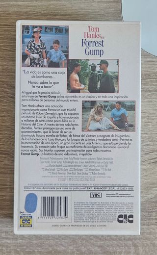 Pelicula Forrest Gump vhs