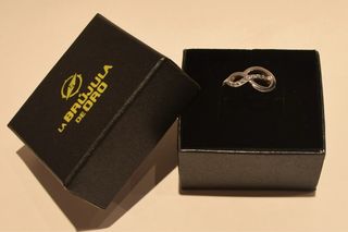 SORTIJA DE ORO BLANCO 18K/3.0Gr