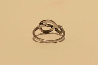 SORTIJA DE ORO BLANCO 18K/3.0Gr