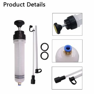 Jeringa para aceite y liquidos 500ml profesional