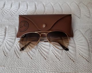 Ray-ban aviator marrón degradado