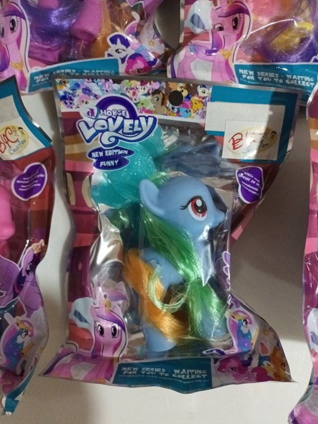 Poni Lively juego de 6 piezas