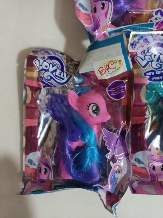 Poni Lively juego de 6 piezas