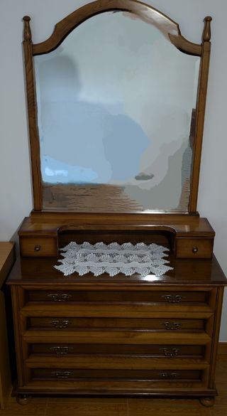 Mueble ropero madera