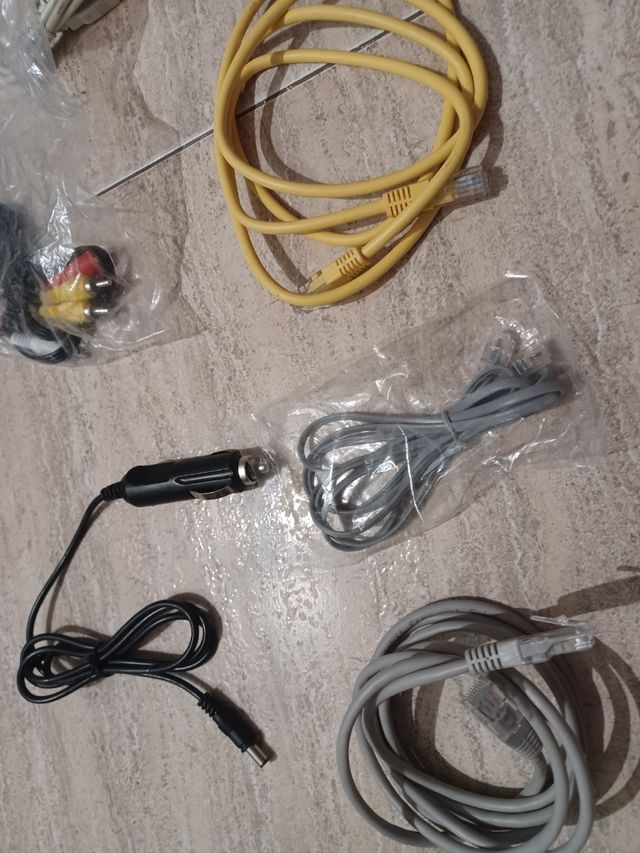 Lote de cables y conexiones