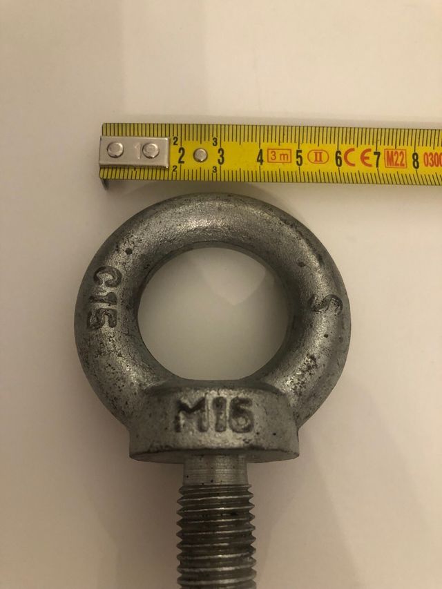 Cáncamo elevación M16