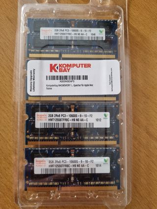 8GB RAM IMAC MCBOOK ETC