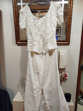 Vestido de novia.