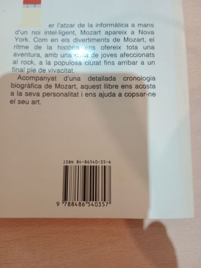 Mozart, Mozart, Mozart. Novel·la J. F. Almagro