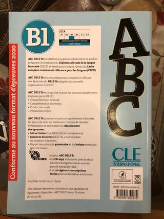 Libro frances ABC DELF - Ed CLE International
