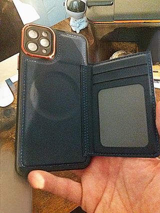 Funda de Cuero Sintético Magnético de Lujo Ligero