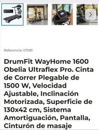 Cinta de correr ,andar