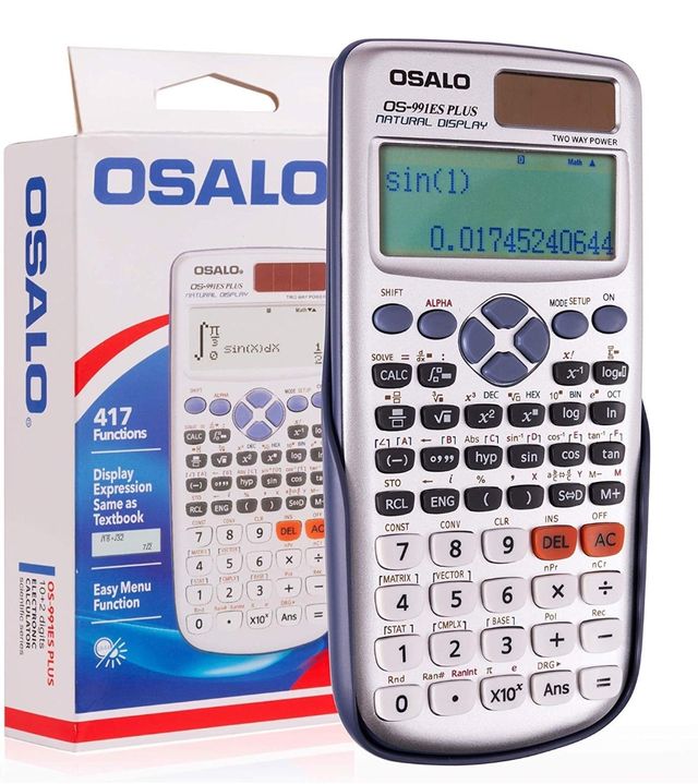 Calculadora científica 417 funciones similar CASIO