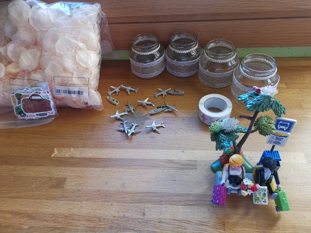 Restos de boda. Lote entero