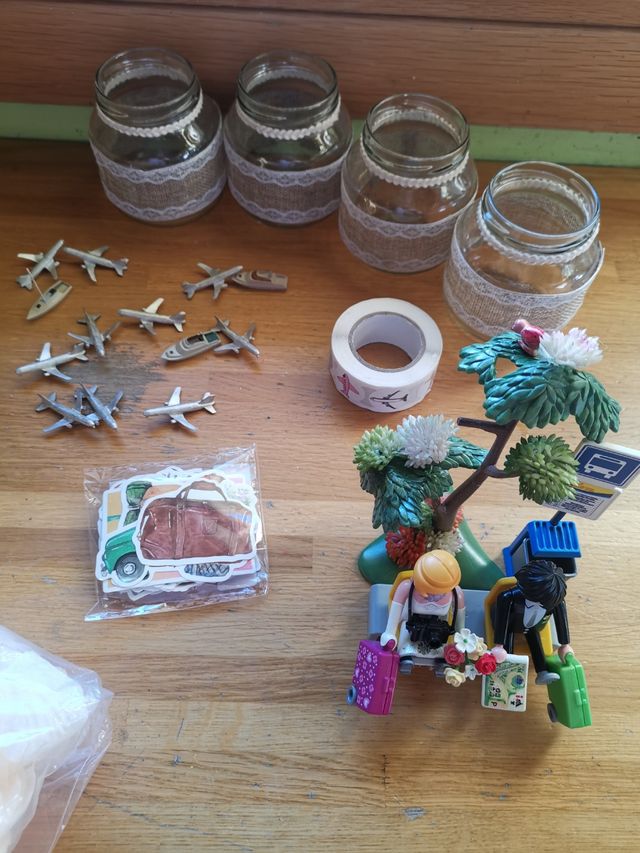 Restos de boda. Lote entero