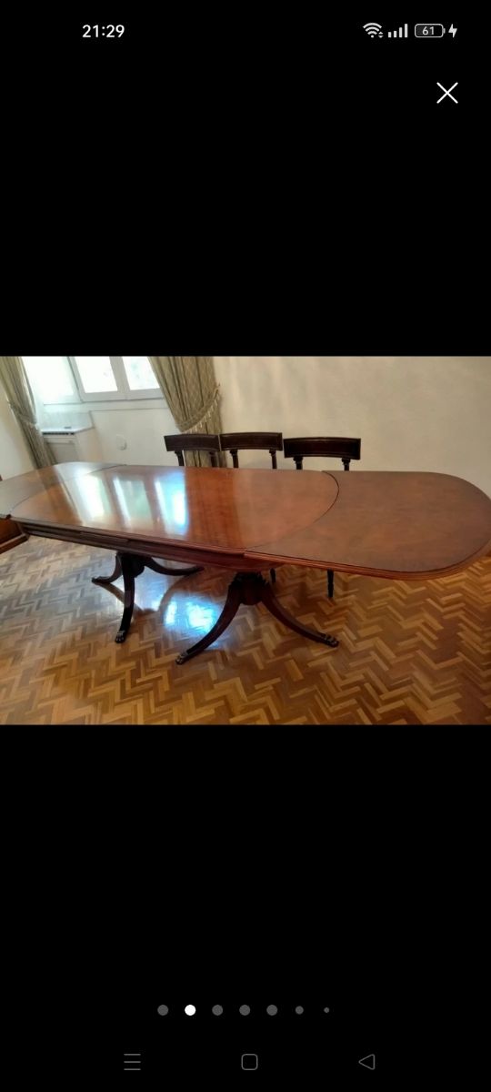 Mesa comedor y 8 sillas