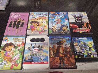 LOTE DE PELICULAS INFANTILES Y 1 SERIE