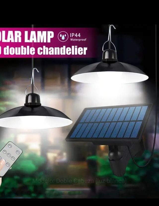 Se envía pack 2 bombillas solares