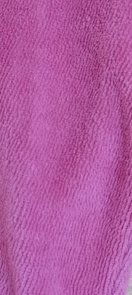 Pantalón de rizo rosa