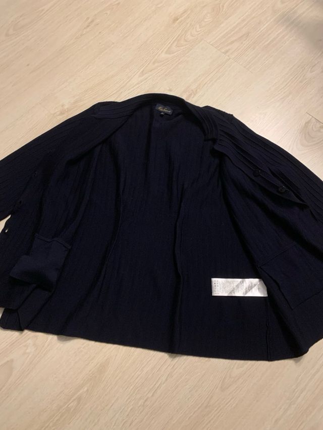 Cardigan blu XL Luisa Spagnoli