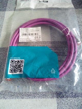 Cables Ethernet red categoría 6 nuevos ,3 unidades